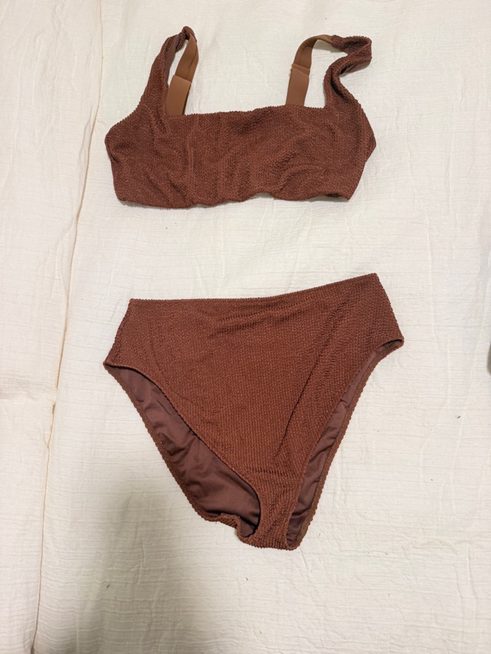 Show Me Your MuMu Chocolate Scrunch Swimsuit